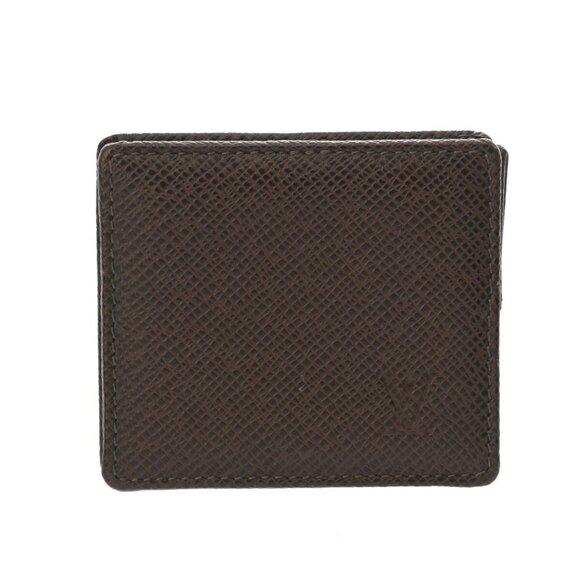 LOUIS VUITTON Taiga Porto Monnet Bowat Grizzly M30388 coincase 802000159668000 - Picture 1 of 8
